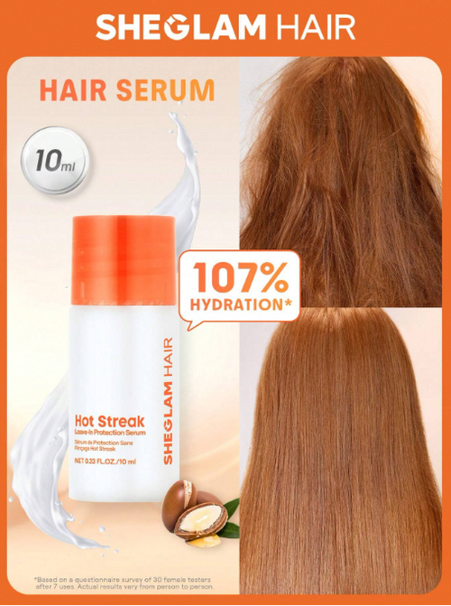 Shein Sheglam - Hair Pepticore-6 Leave-in Protection Serum - Sample Size
