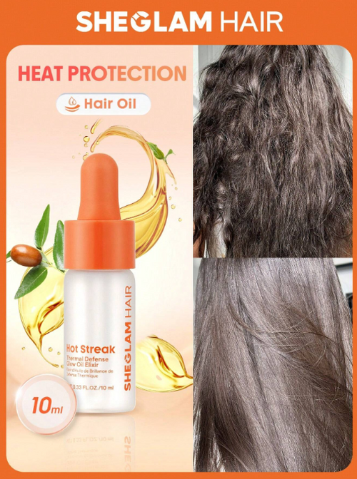 Shein Sheglam - Hair Hot Streak Thermal Defense Glow Oil Elixir 10ml