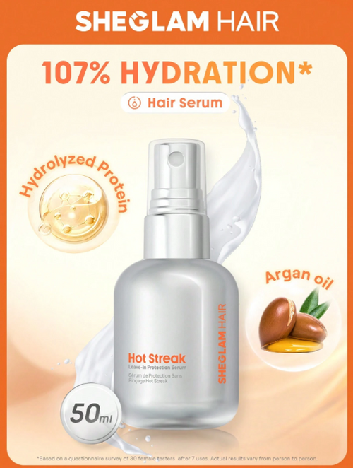 Shein Sheglam - Hair Hot Streak Leave-in Protection Serum 50ml