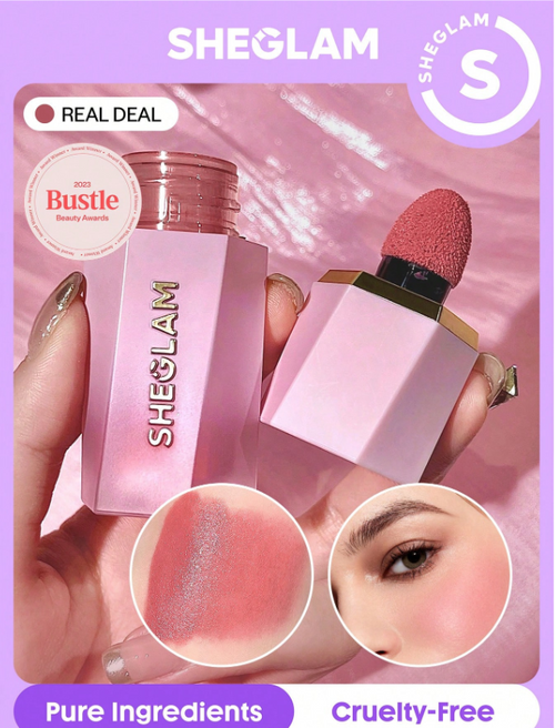Sheglam - Color Bloom Liquid Blush Matte - Real Deal