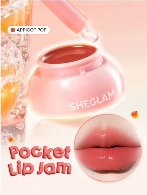 Shein Sheglam - Hydra Jelly Pocket Lip Jam- Apricot Pop