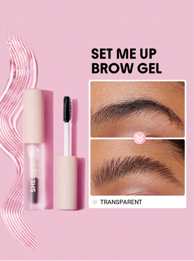 Shein Sheglam - Set Me Up Brow Gel Long Lasting Waterproof Clear Eyebrow Gel