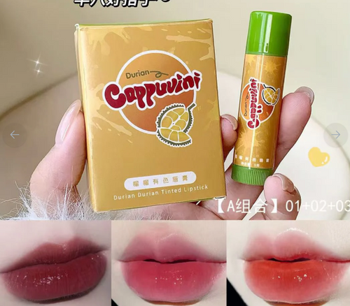 Cappuvini - 3pcs Tinted Lipstick Set – Moisturizing Lip Color With Soft Matte Finish, Long-lasting