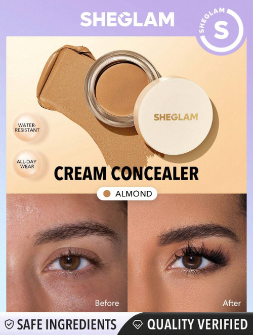Shein Sheglam - Rapid Retouch Cream Concealer - Almond