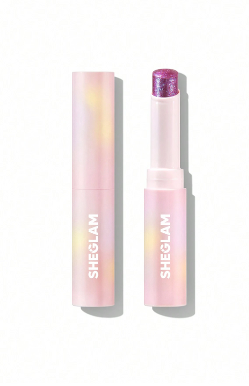 Shein Sheglam - Crystal Jelly Glaze Stick-lilac Luster Valentine's Day Decor Love Gift Winter