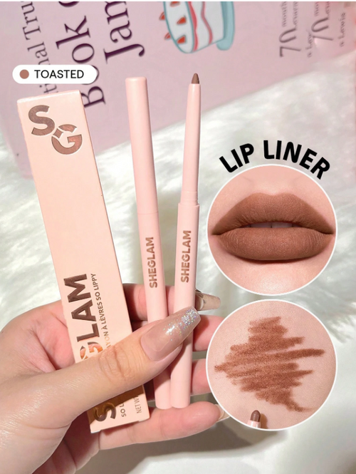 Shein Sheglam - So Lippy Lip Liner-creamy Matte Lip Liner Pencil - Toasted