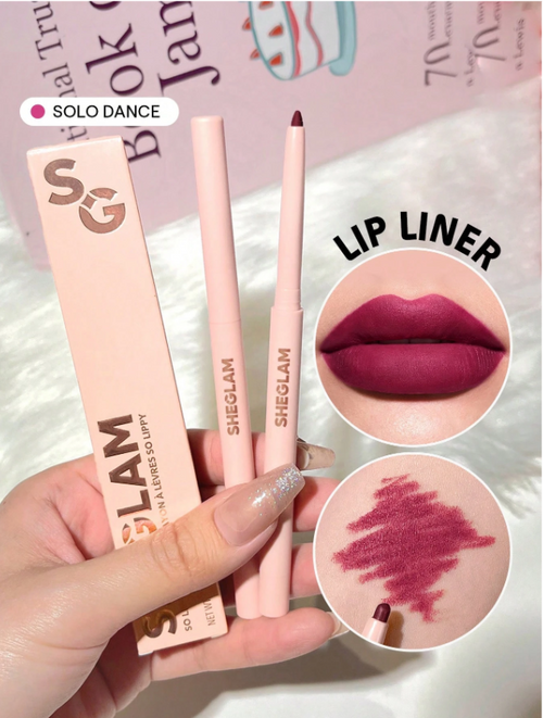 Shein Sheglam - So Lippy Lip Liner-creamy Matte Lip Liner Pencil - Solo Dance