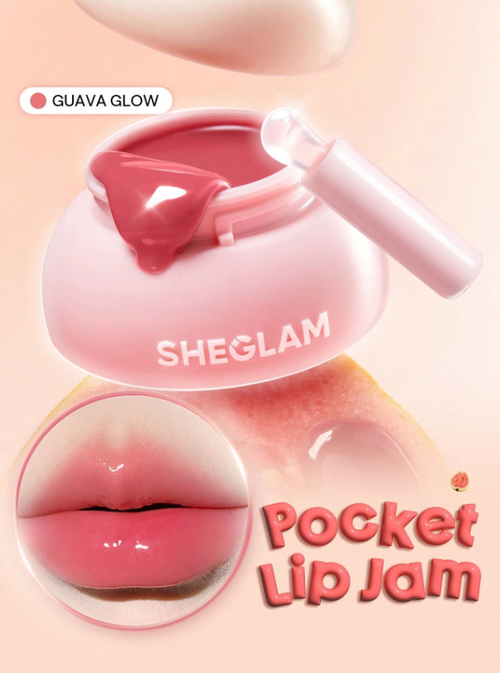 Shein Sheglam - Hydra Jelly Pocket Lip Jam- Guava Glow