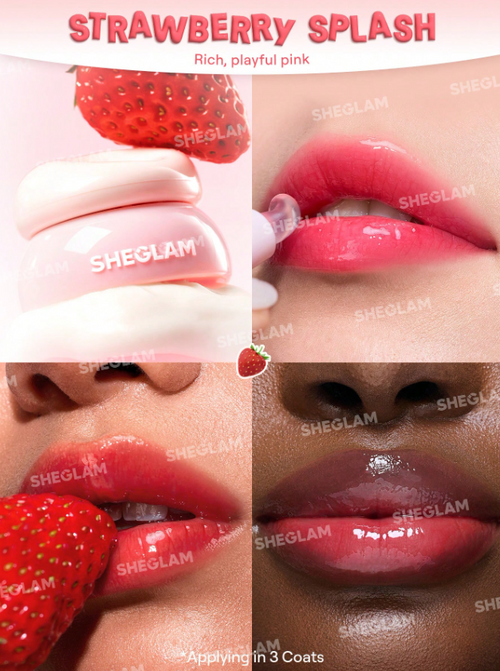 Shein Sheglam - Hydra Jelly Pocket Lip Jam- Strawberry Splash