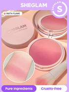 Shein Sheglam - Divine Flush Matte Blush Powder - Insta Flame