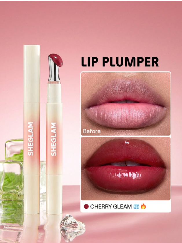 Shein Sheglam - Bold Booster Lip Plumper - Cherry Gleam