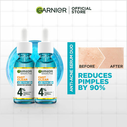 Garnier- Fast Clear Serum Duo