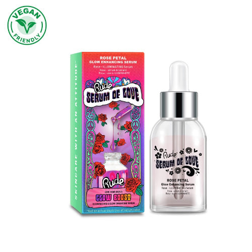 Rude Cosmetics - Serum Of Love - Rose Petal