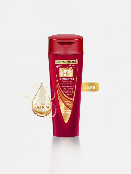 Set And Touch Keratin Repair Shampoo 75ml