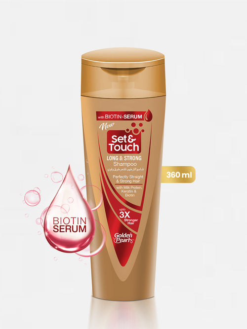 Set And Touch Long And Strong Shampoo 360ml