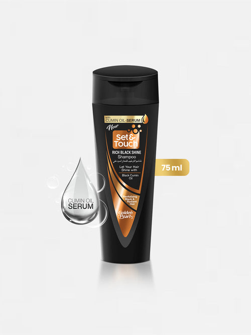 Set And Touch Rich Black Shine Shampoo 75ml