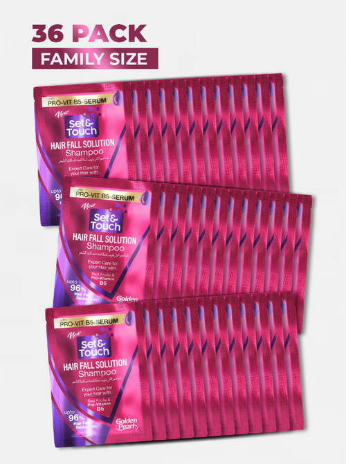 Set & Touch Hair Fall Solution Shampoo Sachet 4ml (Pack of 36)