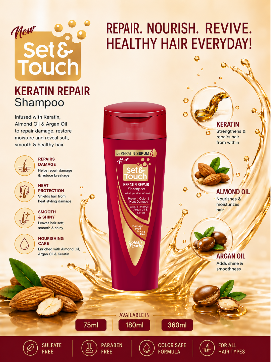 Set and Touch - Keratin Repair Shampoo