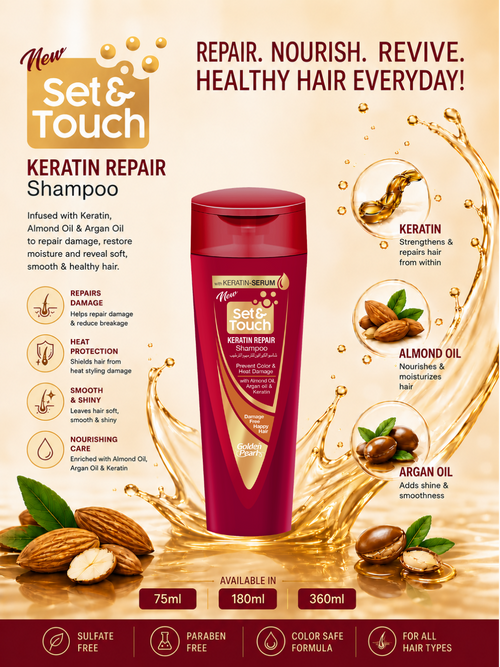 Set and Touch - Keratin Repair Shampoo