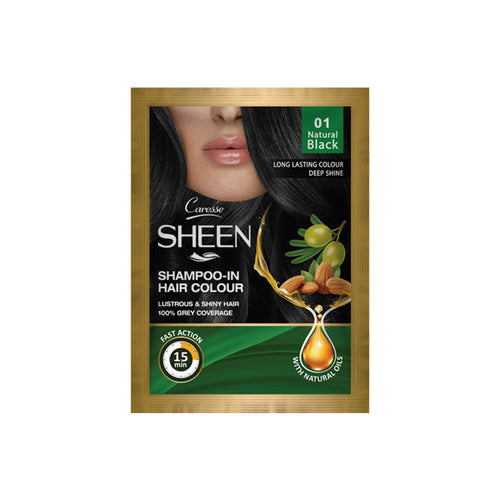 Sheen Shampoo-in Hair Colour - Natural Black 01