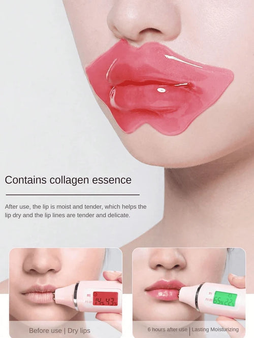 Shein 10Pcs Hydrating Collagen Lip Masks