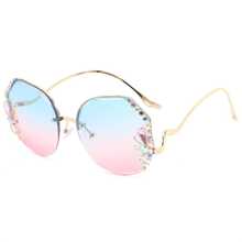 Shein - 1pc Women's High-End Uv Protection Sunglasses With Packaging Box