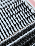 Shein - 730PCS Individual Lash Clusters D Curl 9-18mm Bottom Lashes Spike Fairy Style 80D-120D Mixed DIY Lash Extension Kit