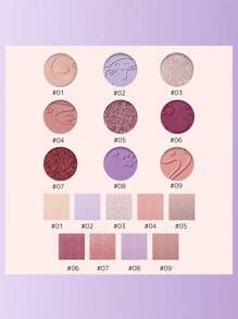 Shein - Alice Dreamland 9 Colors Eyeshadow -Palette