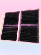 Shein - D Curl Individual Lash Clusters 80D 100D 120D 150D Mixed 8-16mm DIY Lash Extensions