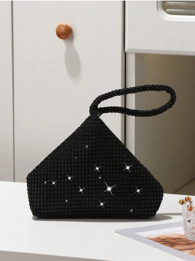 Shein - Glamorous, Elegant, Exquisite, Quiet Luxury Sequin, Stylish, Luxury, Shiny Glitter Evening Party Clutch