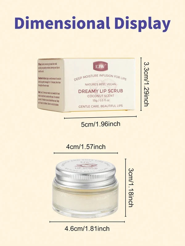 Shein - Lip Scrub Exfoliating Lip Scrub, Hydrating Moisturizing Revitalizing Exfoliating Facial Peel