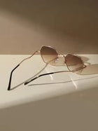 Shein - Metal Frame Sunglasses Elegant