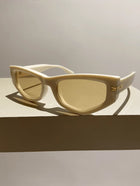 Shein - New Retro Cat-Eye Small Frame Irregular Sunglasses