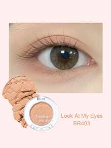Shein - Look At My Eyes Cafe BR403|Soft Cohesive Makeup Without Smudging|Blending Softly