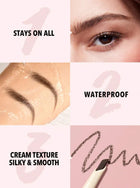 Shein Sheglam - Better Brows Long Lasting Eyebrow Pencil- Taupe