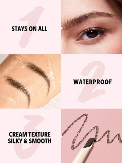 Shein Sheglam - Better Brows Long Lasting Eyebrow Pencil- Taupe