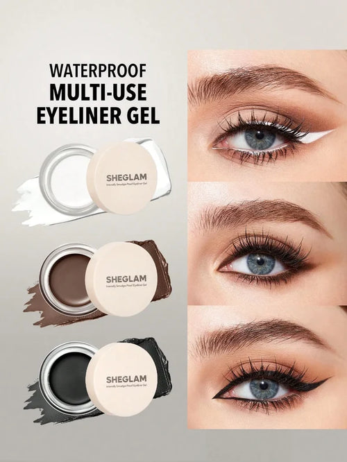 Shein Sheglam - Intensify Smudge-Proof Eyeliner Gel-Brown