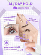 Shein Sheglam - Longwear Invisible Hold Lash Glue-Clear