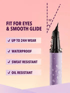 Shein Sheglam - Pro-Flex Angled Eyeliner Black Highly Pigmented Matte Beginner Eyeliner