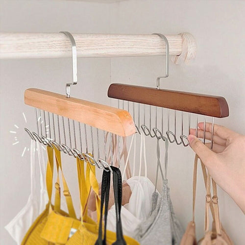 Home.co - Multipurpose Wooden Hanger - 1pc