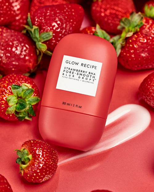 Glow Recipe - Strawberry Bha Pore-smooth Blur Drops
