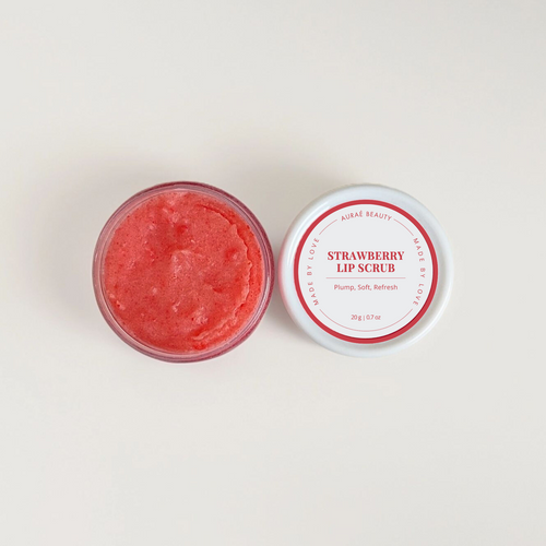 Auraé Beauty - Strawberry Lip Scrub
