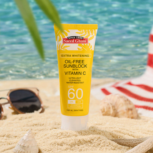 Saeed Ghani - Sunblock Spf 60 With Vitamin C - 60ml