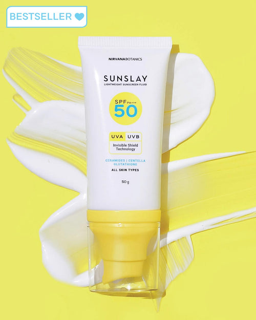 Nirvana Botanics - Sunslay Sunscreen Fluid Spf 50+++, 60 Gm