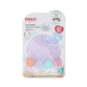 FARLIN BABY SILICONE TEETHER OCTOPUS 6M+ BB-20009