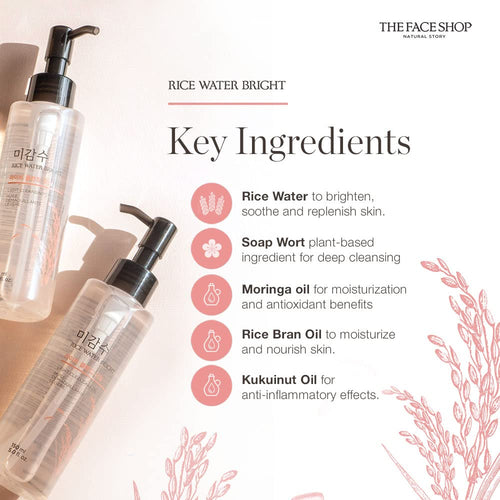 The Faceshop - Rice Water Bright Light Cleansing Oil 150ml