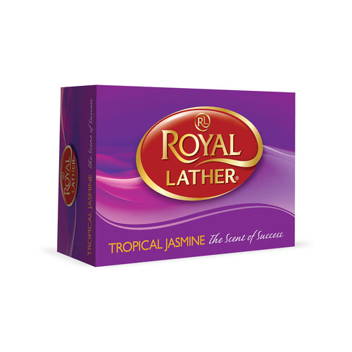 Royal Lather - Tropical Jasmine Bar Soap 125 Gm