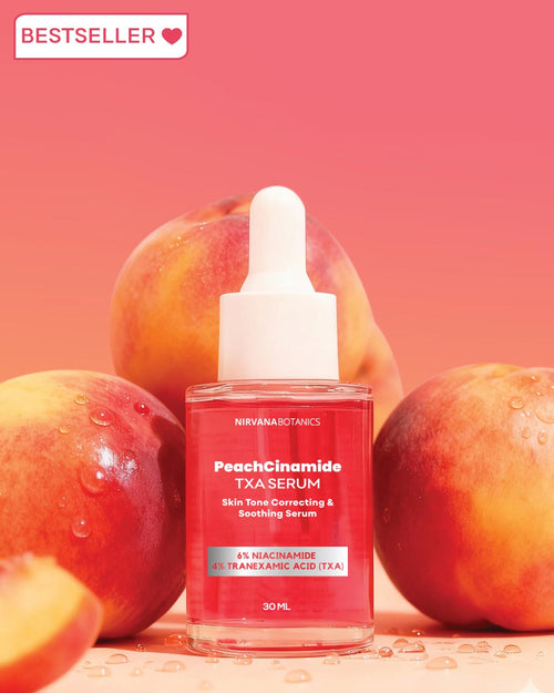 Nirvana Botanics - Peachcinamide Txa Serum (6% Niacinamide, 4% Txa), 30 Ml