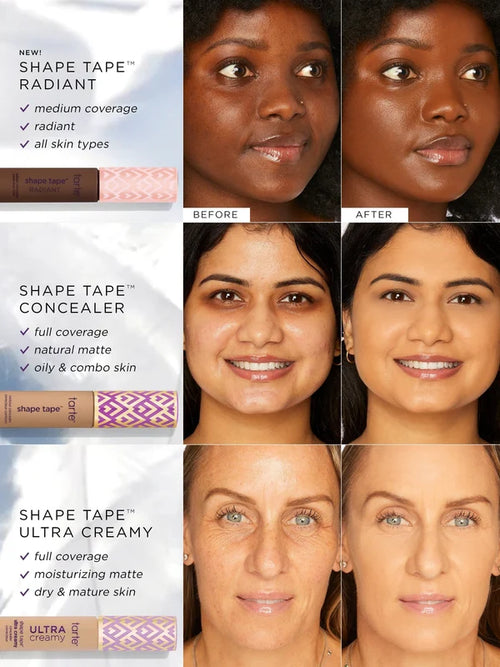 Tarte- Shape Tape Ultra Creamy Concealer 16N Fair-Light Neutral, 10ml