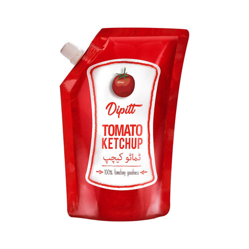 DIPITT TOMATO KETCHUP POUCH 400 GM